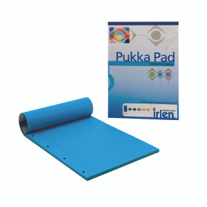 PP00925 Pukka Pad A4 Refill Pad Turquoise IRLEN50 PP00925 Pukka Pad A4 Refill Pad Turquoise IRLEN50