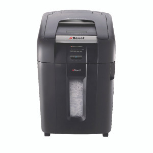 RM50471 Rexel Auto Plus 600X Cross Cut Shredder Shreds up 600 sheets 80gsm paper 2103500A RM50471 Rexel Auto Plus 600X Cross Cut Shredder Shreds up 600 sheets 80gsm paper 2103500A