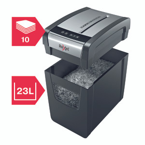 RX52329 Rexel Momentum X410-SL Slimline Cross-Cut Paper Shredder 2104573 RX52329 Rexel Momentum X410-SL Slimline Cross-Cut Paper Shredder 2104573