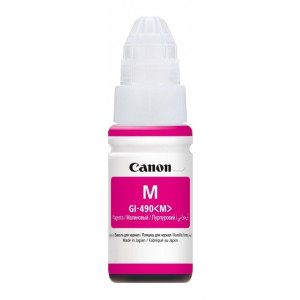 0665C001 Canon 0665C001 GI-490 M Magenta Ink Cartridge 7K pages 70ml 0665C001 Canon 0665C001 GI-490 M Magenta Ink Cartridge 7K pages 70ml