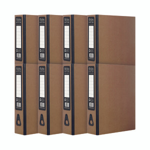 PP39487 Pukka Recycled Box File Kraft Pack 8 RF-9487 PP39487 Pukka Recycled Box File Kraft Pack 8 RF-9487