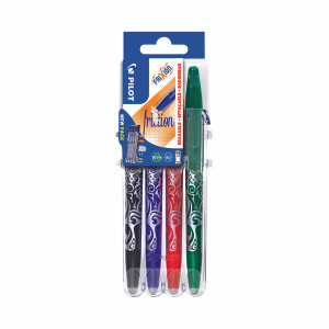 PI54679 Pilot FriXion Set2Go Rollerball Pens Assorted Pack 4 3131910546795