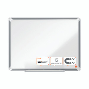 NB60827 Nobo Premium Plus Magnetic Steel Whiteboard 900 x 600mm 1915155 NB60827 Nobo Premium Plus Magnetic Steel Whiteboard 900 x 600mm 1915155