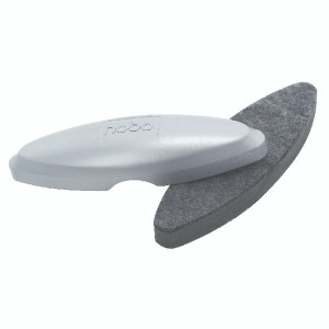 NB47729 Nobo Glass Whiteboard Eraser Silver 1904100 NB47729 Nobo Glass Whiteboard Eraser Silver 1904100