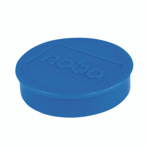 NB61135 Nobo Whiteboard Magnets 38mm Blue Pack 10 1915313 NB61135 Nobo Whiteboard Magnets 38mm Blue Pack 10 1915313