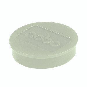 NB61137 Nobo Whiteboard Magnets 38mm White Pack 10 1915315 NB61137 Nobo Whiteboard Magnets 38mm White Pack 10 1915315