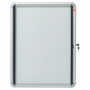 NB06392 Nobo Internal Glazed Case Magnetic 4 x A4 White 1902557 NB06392 Nobo Internal Glazed Case Magnetic 4 x A4 White 1902557