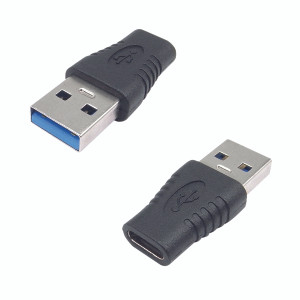 GR02724 Connekt Gear USB 3 Adapter A Male Type C Female OTG Black 26-0420 GR02724 Connekt Gear USB 3 Adapter A Male Type C Female OTG Black 26-0420