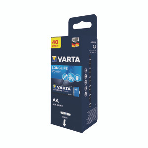 VR98793 Varta Longlife Power AA Battery Pack 40 04906121194 VR98793 Varta Longlife Power AA Battery Pack 40 04906121194