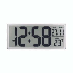 ANG22357 Acctim Date Keeper Jumbo LCD Wall Desk Clock with Autoset 22357 ANG22357 Acctim Date Keeper Jumbo LCD Wall Desk Clock with Autoset 22357