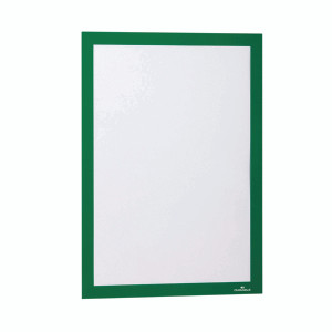 DB40508 Durable Duraframe Self Adhesive Frame A4 Green Pack 2 487205 DB40508 Durable Duraframe Self Adhesive Frame A4 Green Pack 2 487205