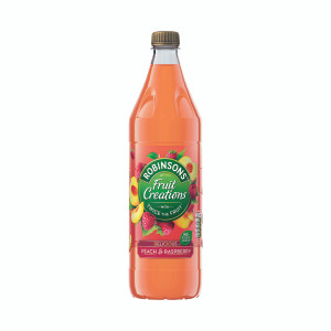 AU24042 Robinsons Fruit Creations Peach Raspberry 1L 0402121 AU24042 Robinsons Fruit Creations Peach Raspberry 1L 0402121
