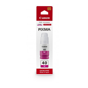 Canon 3401C001 GI-40 M Ink Cartridge Magenta, 7.7K pages Canon 3401C001 GI-40 M Ink Cartridge Magenta, 7.7K pages