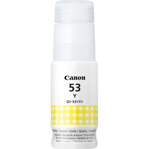Canon 4690C001 GI-53 Y Ink Bottle Yellow, 3K pages, 60ml Canon 4690C001 GI-53 Y Ink Bottle Yellow, 3K pages, 60ml