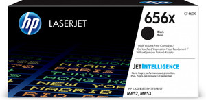 HP CF460X 656X Black Toner, 27K pages HP CF460X 656X Black Toner, 27K pages
