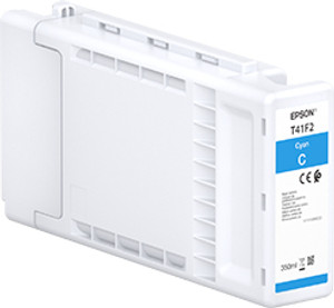 Epson C13T41F240 T41F2 Cyan Ink Cartridge, 350ml Epson C13T41F240 T41F2 Cyan Ink Cartridge, 350ml