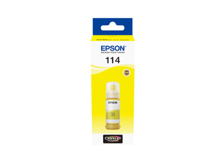 Epson C13T07B440 114 Yellow Ink Bottle, 70ml Epson C13T07B440 114 Yellow Ink Bottle, 70ml