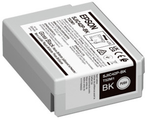 Epson C13T52M140 SJIC-42-P-BK Black Ink Cartridge 50ml Epson C13T52M140 SJIC-42-P-BK Black Ink Cartridge 50ml