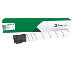 Lexmark 76C00C0 Cyan Toner 11.5K pages Lexmark 76C00C0 Cyan Toner 11.5K pages