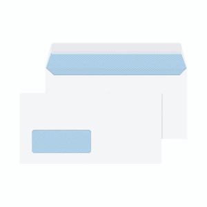 Blake PurelyEveryday Dl 100gsm Peel & Seal White Window Envelopes (Pack of 50) 23884/50PR Blake PurelyEveryday Dl 100gsm Peel & Seal White Window Envelopes (Pack of 50) 23884/50PR