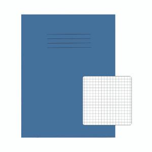 Rhino Exercise Book 5mm Square 9x7 Light Blue (Pack of 100) VC47289 Rhino Exercise Book 5mm Square 9x7 Light Blue (Pack of 100) VC47289