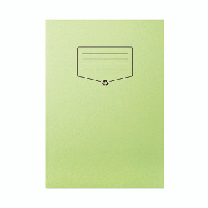 Silvine Recycled Exercise Book Lined with Margin 64 Pages A4 Green (Pack of 10) EXRE102 Silvine Recycled Exercise Book Lined with Margin 64 Pages A4 Green (Pack of 10) EXRE102