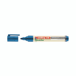 Edding 28 Ecoline Drywipe Markers (Pack of 10) Blue 4-28003 Edding 28 Ecoline Drywipe Markers (Pack of 10) Blue 4-28003