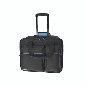 Monolith 15.6 Inch Blueline Wheeled Laptop Case Black/Blue 3317 Monolith 15.6 Inch Blueline Wheeled Laptop Case Black/Blue 3317
