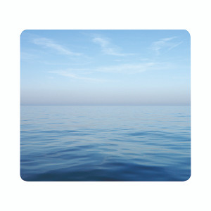 Fellowes Earth Series Mouse Mat Recycled Blue Ocean Print 5903901 Fellowes Earth Series Mouse Mat Recycled Blue Ocean Print 5903901