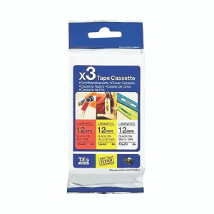 Brother P-Touch Labelling Tapes TZE Pack TZE31M3 Brother P-Touch Labelling Tapes TZE Pack TZE31M3