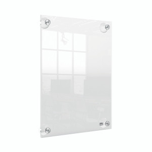 Nobo A4 Acrylic Wall Mounted Repositionable Poster Frame 1915600 Nobo A4 Acrylic Wall Mounted Repositionable Poster Frame 1915600