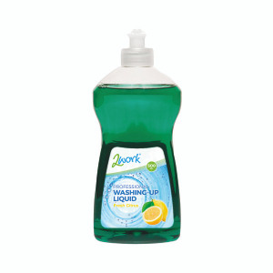 2Work Washing Up Liquid 500ml (Pack of 12) 2W77762 2Work Washing Up Liquid 500ml (Pack of 12) 2W77762