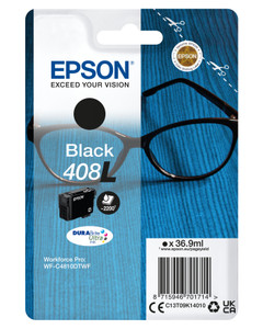 Epson C13T09K14010 408L Black Ink Cartridge 2.2K pages 37ml Epson C13T09K14010 408L Black Ink Cartridge 2.2K pages 37ml