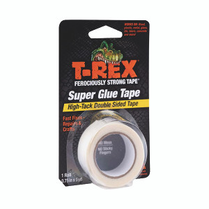 T-Rex Double Sided Superglue Tape Clear (Pack of 6) 286853 T-Rex Double Sided Superglue Tape Clear (Pack of 6) 286853