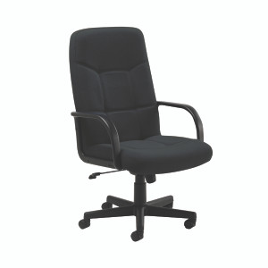 Arista Franca High Back Executive Chair 700x660x1180mm Charcoal KF50161 Arista Franca High Back Executive Chair 700x660x1180mm Charcoal KF50161