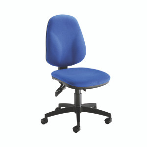 Arista Aire Deluxe High Back Chair 700x700x970-1100mm Blue KF03460 Arista Aire Deluxe High Back Chair 700x700x970-1100mm Blue KF03460
