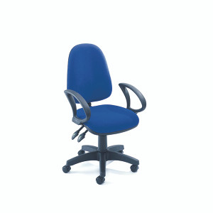 Jemini Sheaf High Back Tilt Operator Chair 325x625x635mm Blue KF50177 Jemini Sheaf High Back Tilt Operator Chair 325x625x635mm Blue KF50177