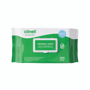 Clinell Universal Sanitising Wipes CW200 Clinell Universal Sanitising Wipes CW200