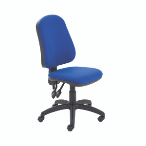 Jemini Teme High Back Operator Chair 640x640x985-1175mm Blue KF74119 Jemini Teme High Back Operator Chair 640x640x985-1175mm Blue KF74119