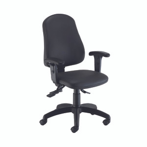 Jemini Intro Posture Chair with Arms 470x550x910mm Polyurethene KF822639 Jemini Intro Posture Chair with Arms 470x550x910mm Polyurethene KF822639