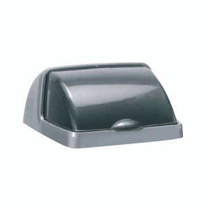 Addis 25 Litre Rolltop Bin Lid Metallic 9753MET Addis 25 Litre Rolltop Bin Lid Metallic 9753MET