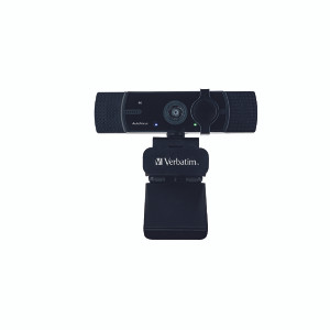 Verbatim AWC-03 Ultra HD 4K Autofocus Webcam Dual Microphone 49580 Verbatim AWC-03 Ultra HD 4K Autofocus Webcam Dual Microphone 49580