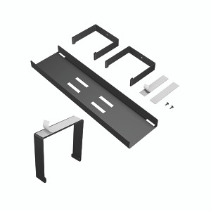 D-Line Desk Cable Tray Steel Black 604562 D-Line Desk Cable Tray Steel Black 604562