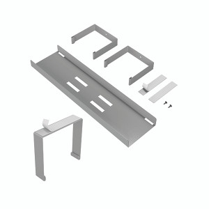 D-Line Cable Tidy Tray Steel Silver 604616 D-Line Cable Tidy Tray Steel Silver 604616