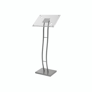 Deflecto Curve Floor Standing Sign/Information Holder A3 370x280x1285mm 2046A3 Deflecto Curve Floor Standing Sign/Information Holder A3 370x280x1285mm 2046A3