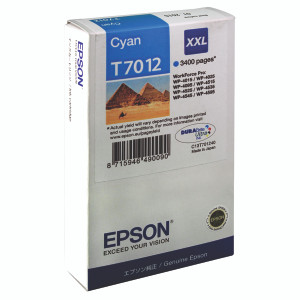 T70124010 Epson C13T70124010 T7012XXL Cyan Ink Cartridge T70124010 Epson C13T70124010 T7012XXL Cyan Ink Cartridge
