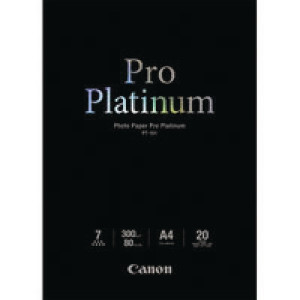 CO57530 Canon PT-101 A3 Photo Paper Platinum Pro Pack 10 2768B018 CO57530 Canon PT-101 A3 Photo Paper Platinum Pro Pack 10 2768B018
