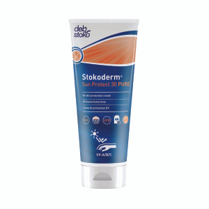 Deb Stokoderm Sun Protect 30 PURE 100ml Tube SUN100ML Deb Stokoderm Sun Protect 30 PURE 100ml Tube SUN100ML