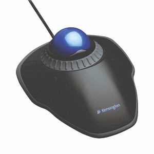 Kensington Orbit Wired Trackball Mouse with Scroll Ring K72337EU Kensington Orbit Wired Trackball Mouse with Scroll Ring K72337EU