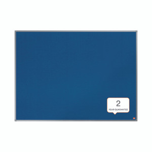 Nobo Essence Felt Notice Board 600 x 450mm Blue 1915201 Nobo Essence Felt Notice Board 600 x 450mm Blue 1915201